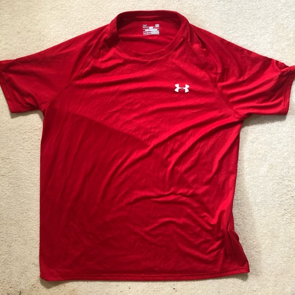 Under Armour Other - Under Armour Heat Gear Loose Fit tee red size L